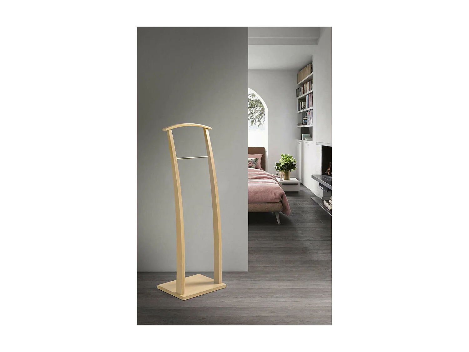 Galán 385 herraje cromo satinado lacado natural, 117 cm(alto)40 cm(ancho)28 cm(largo)