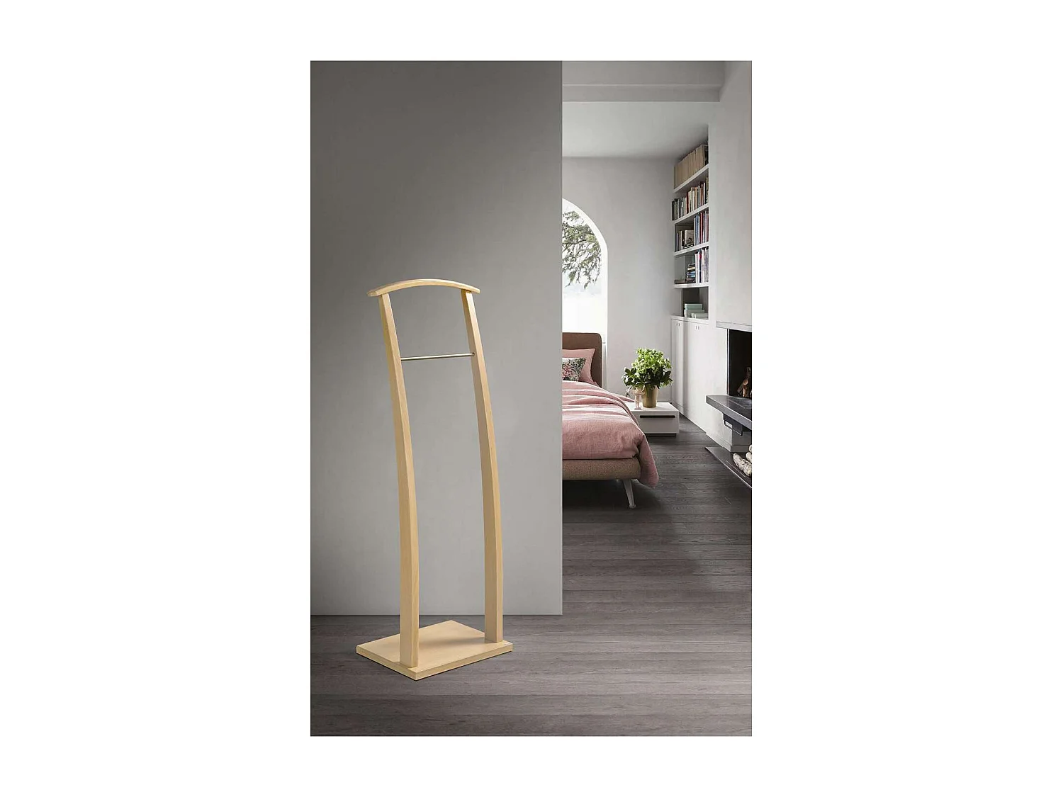Galán 385 herraje cromo satinado lacado natural, 117 cm(alto)40 cm(ancho)28 cm(largo)