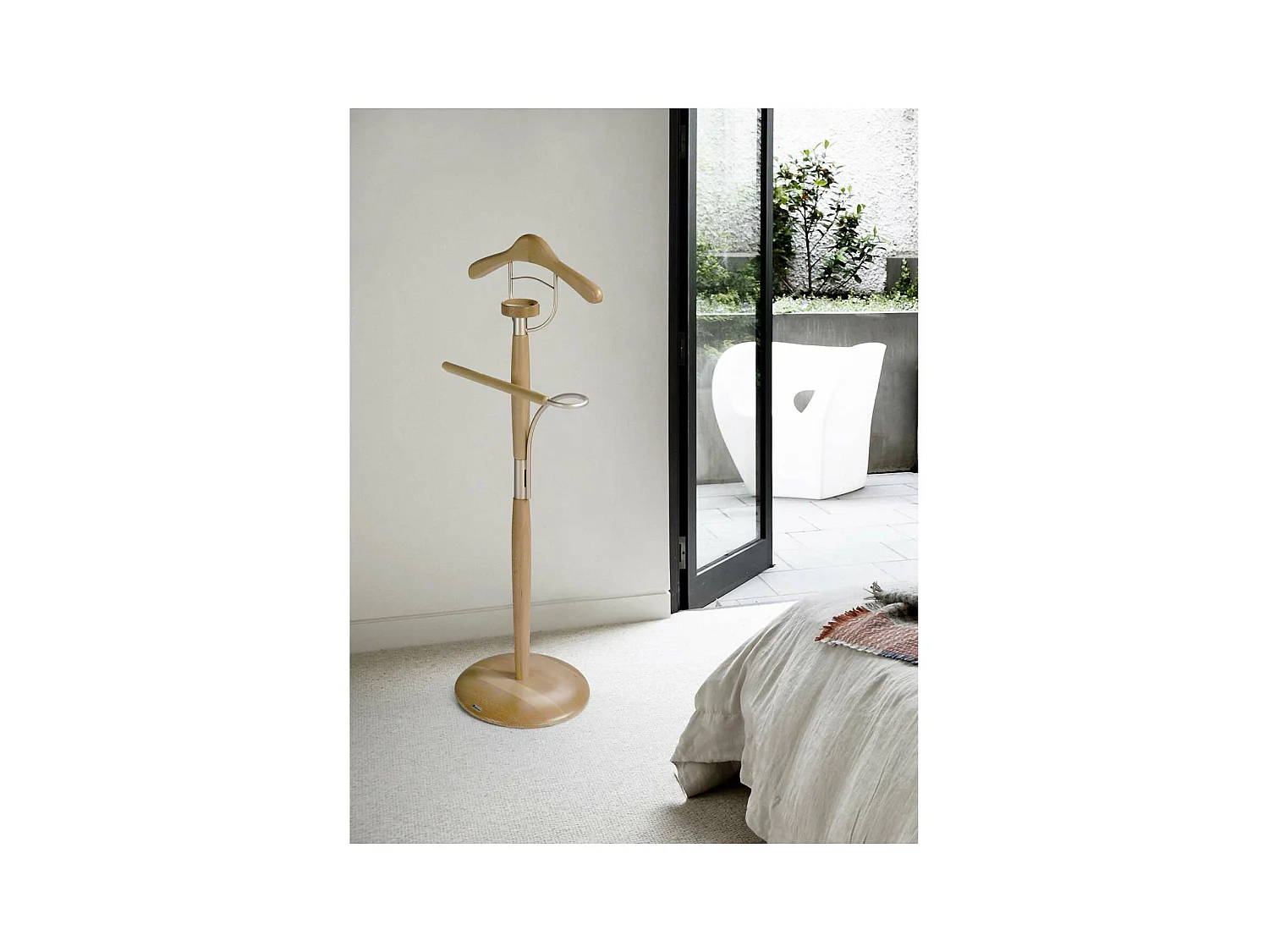 Galán 317 herraje cromo satinado lacado roble, 110 cm(alto)45 cm(ancho)32 cm(largo)