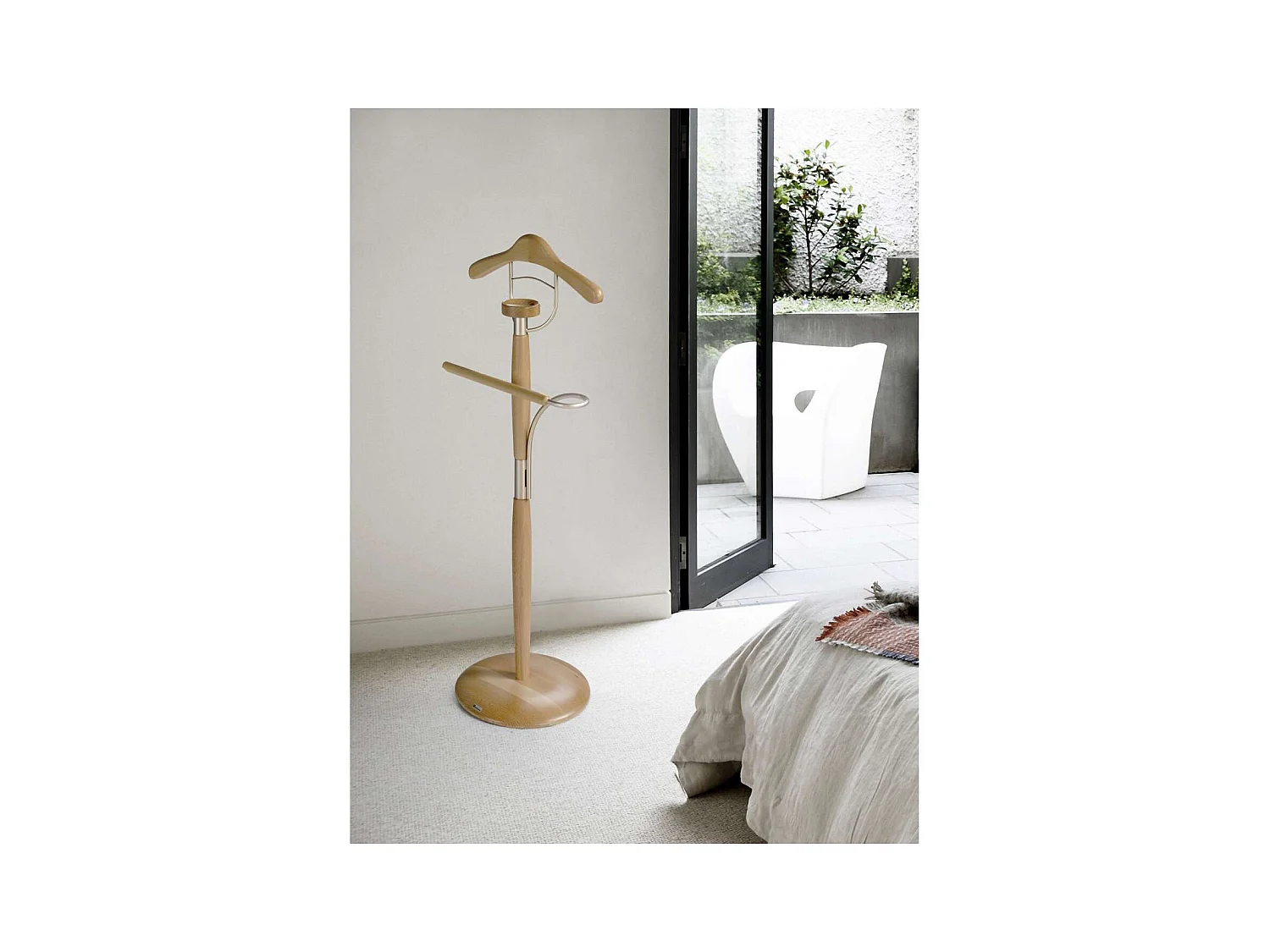 Galán 317 herraje cromo satinado lacado roble, 110 cm(alto)45 cm(ancho)32 cm(largo)