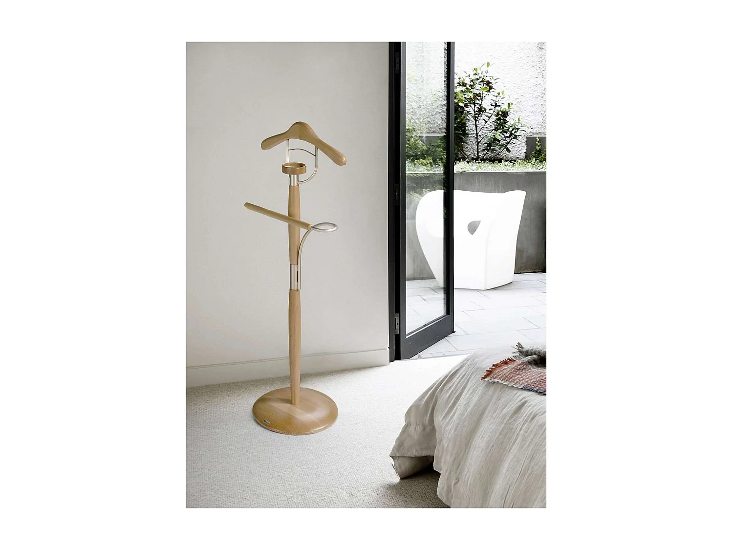 Galán 317 herraje cromo satinado lacado roble, 110 cm(alto)45 cm(ancho)32 cm(largo)