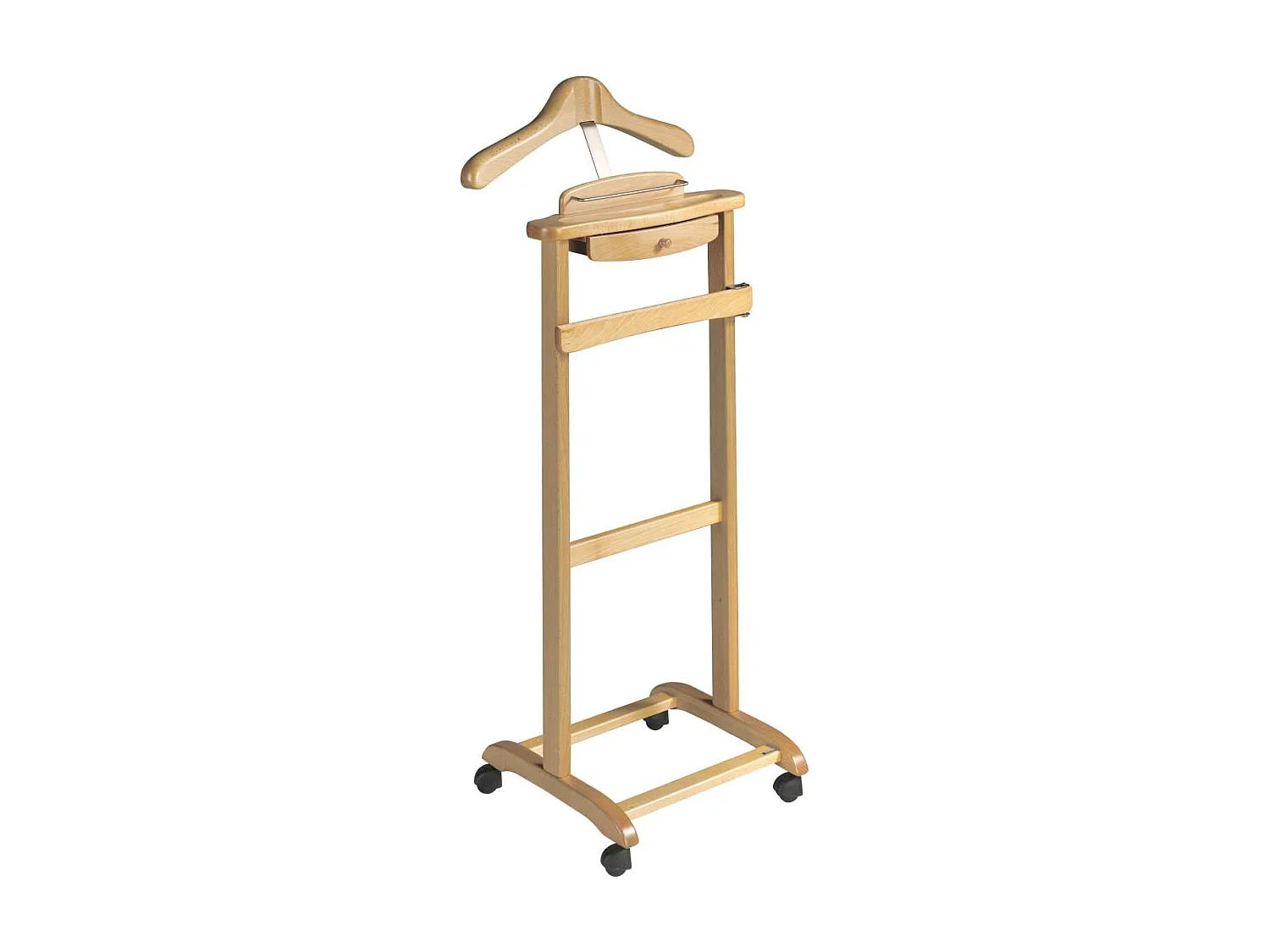 Galán de noche clásico 353 lacado en color natural, 110cm(alto) 47cm(ancho) 35cm(largo)