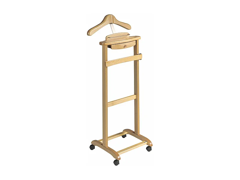 Galán de noche clásico 353 lacado en color natural, 110cm(alto) 47cm(ancho) 35cm(largo)