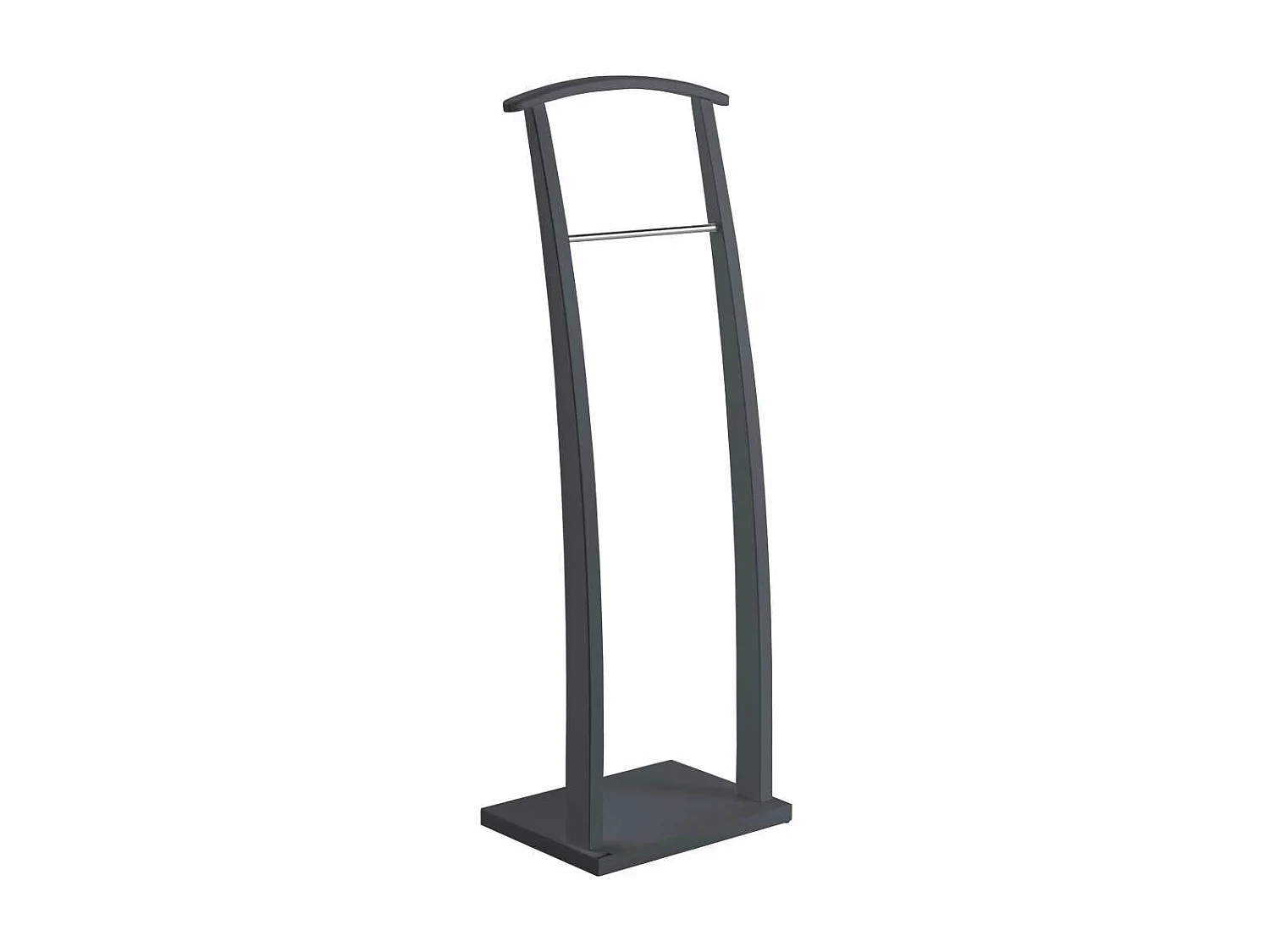 Galán 385 herraje cromo satinado lacado azabache, 117 cm(alto)40 cm(ancho)28 cm(largo)