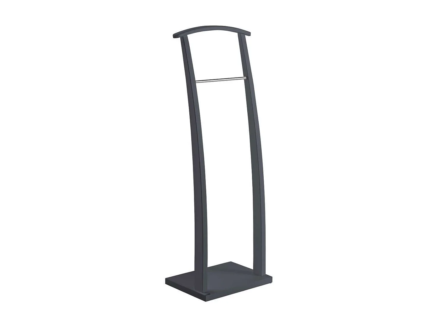 Galán 385 herraje cromo satinado lacado azabache, 117 cm(alto)40 cm(ancho)28 cm(largo)