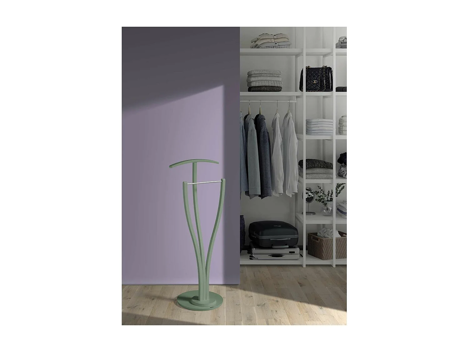 Galan 389 herraje cromo satinado lacado verde,114 cm(alto)47 cm(ancho)37 cm(largo)