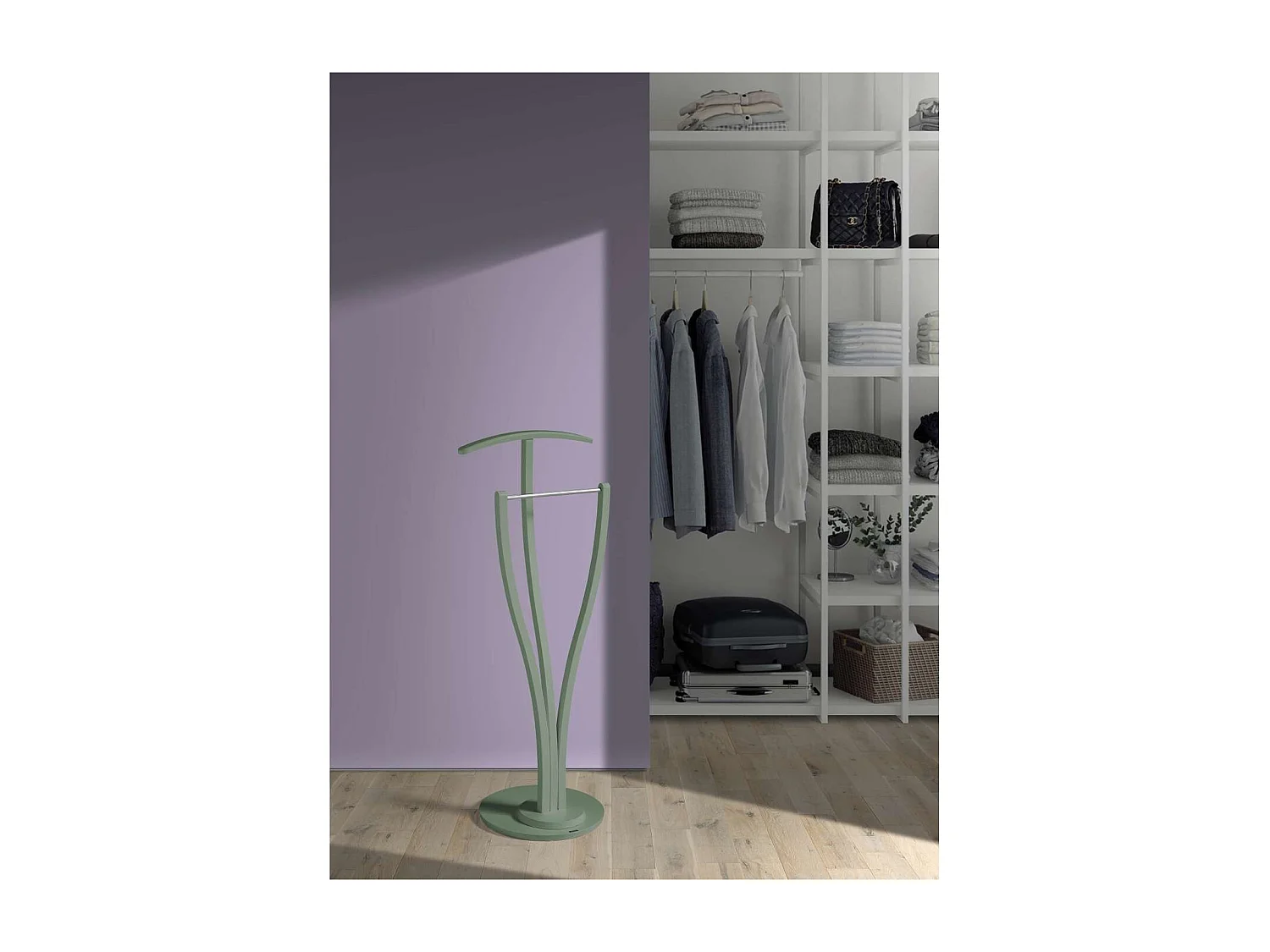 Galan 389 herraje cromo satinado lacado verde,114 cm(alto)47 cm(ancho)37 cm(largo)