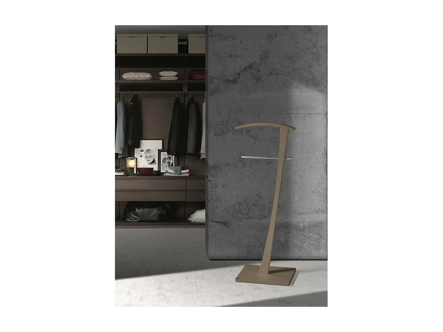 Galan 310 herraje cromo satinado lacado moka, 115cm(alto) 48cm(ancho) 28cm(largo)