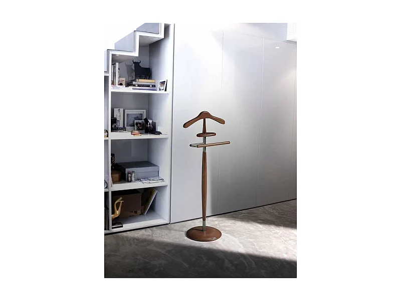 Galán 316 herraje cromo satinado lacado nogal, 110 cm(alto)45 cm(ancho)32 cm(largo)