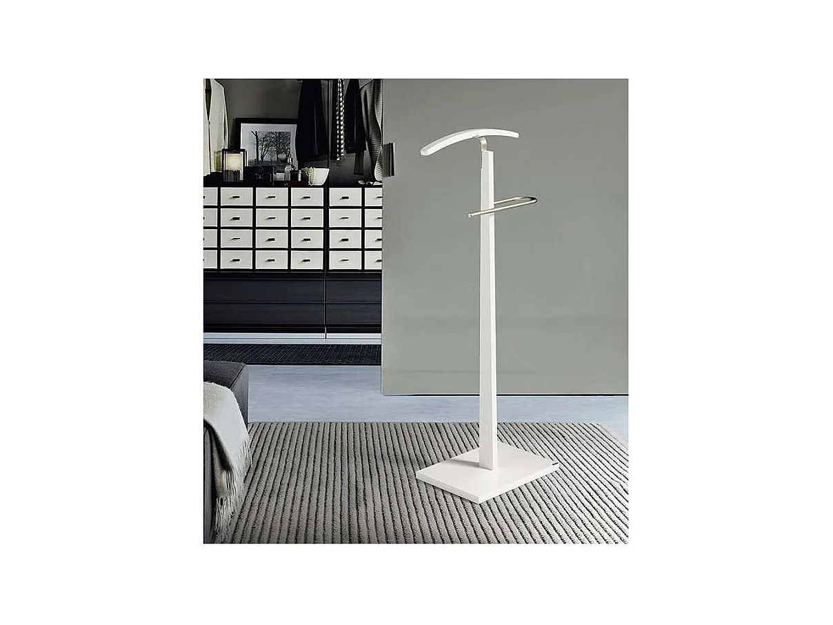 Galan 303 herraje cromo satinado lacado en blanco. 114 cm (alto), 48 cm (ancho), 28 cm(fon