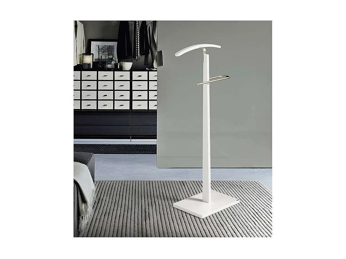 Galan 303 herraje cromo satinado lacado en blanco. 114 cm (alto), 48 cm (ancho), 28 cm(fon