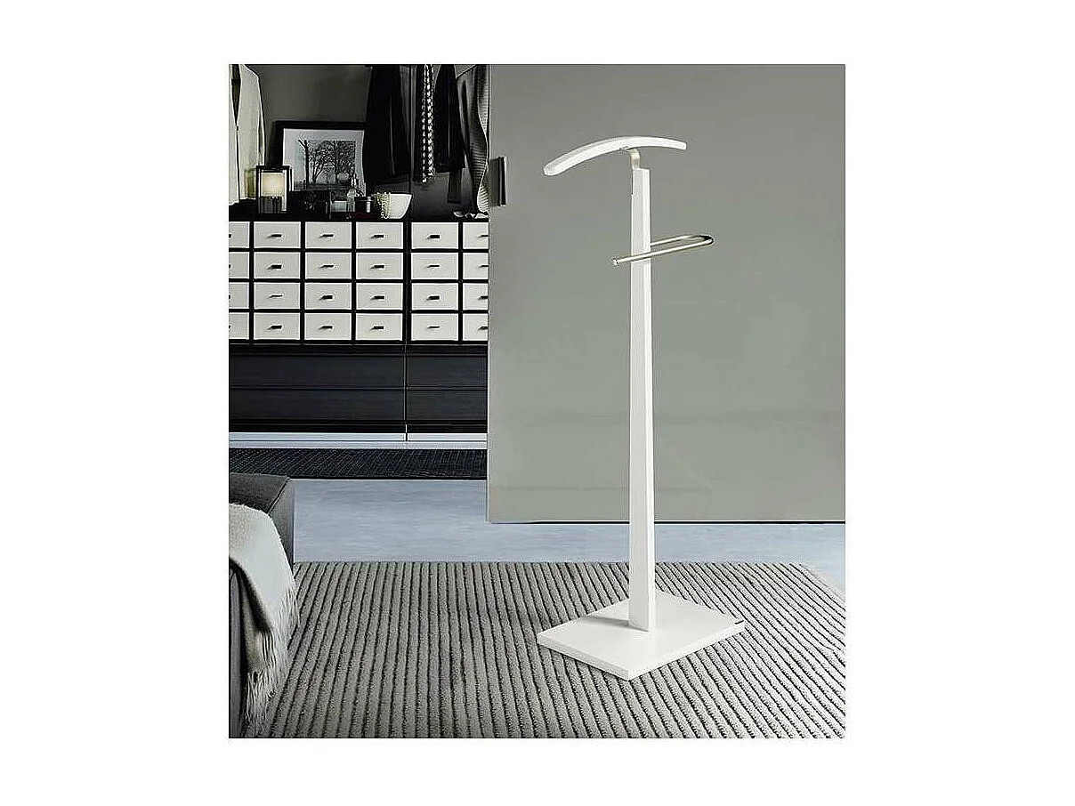 Galan 303 herraje cromo satinado lacado en blanco. 114 cm (alto), 48 cm (ancho), 28 cm(fon