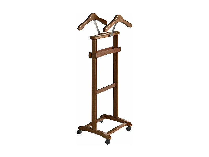 Galán de noche clásico 354 lacado en color nogal, 110cm(alto) 47cm(ancho) 35cm(largo)