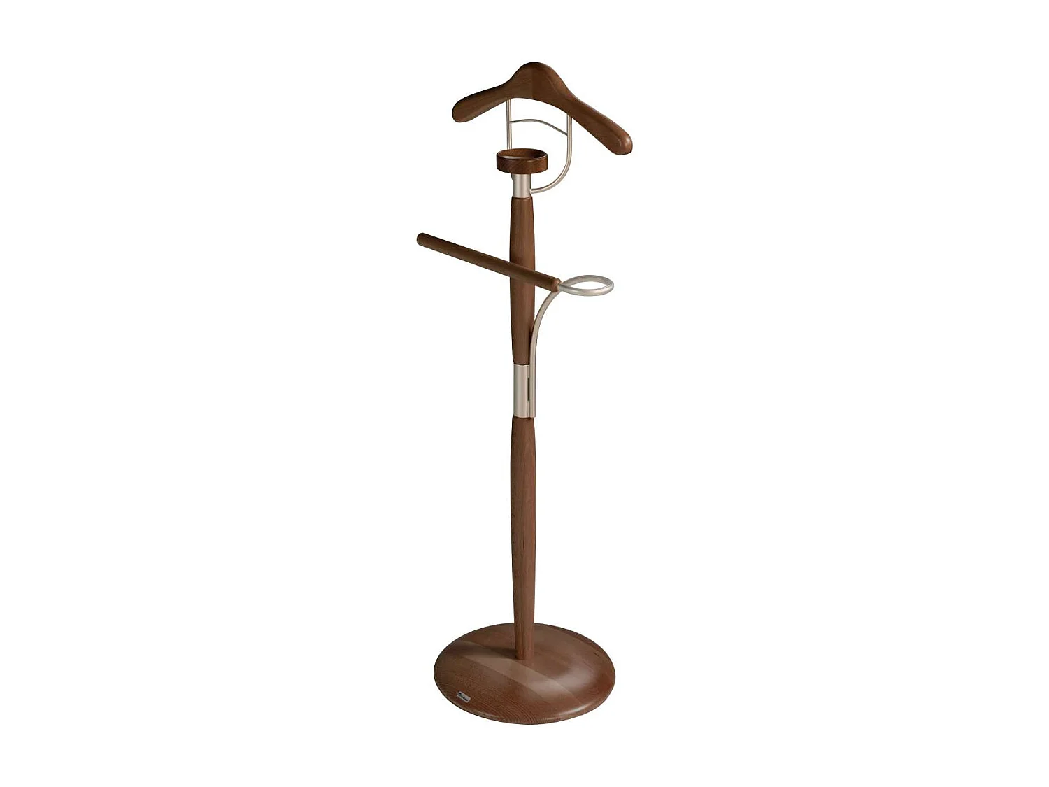 Galán 317 herraje cromo satinado lacado nogal, 110 cm(alto)45 cm(ancho)32 cm(largo)