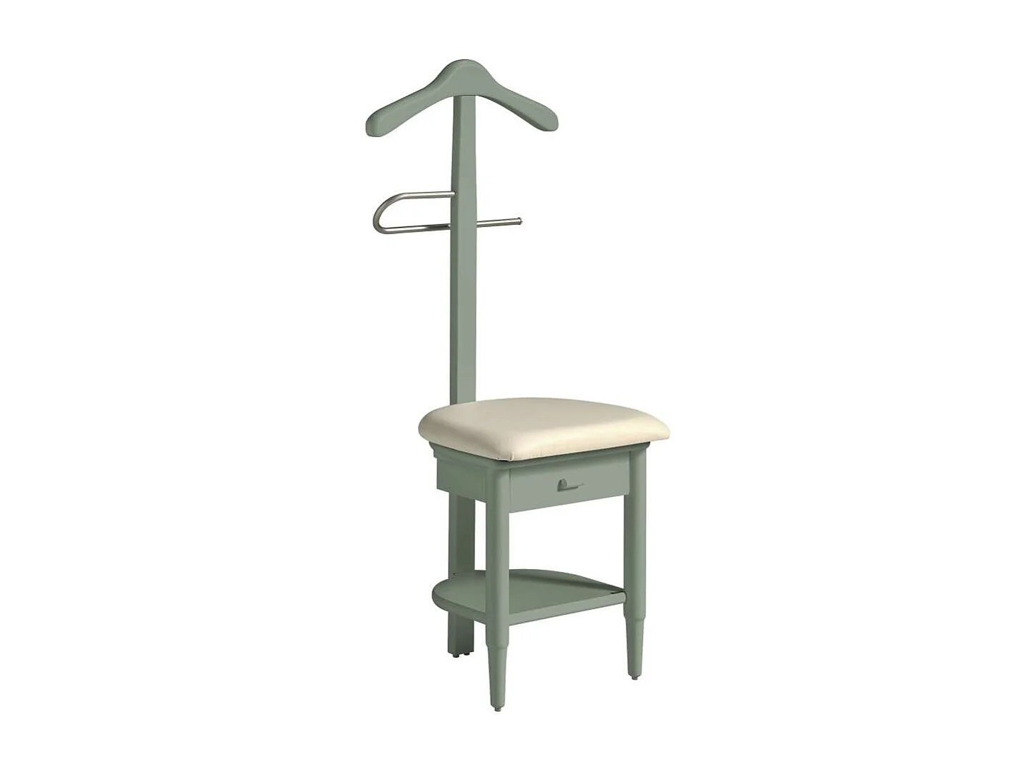 Galán 362 herraje cromo lacado en color verde, 115cm(alto) 45cm(ancho) 41cm(largo)