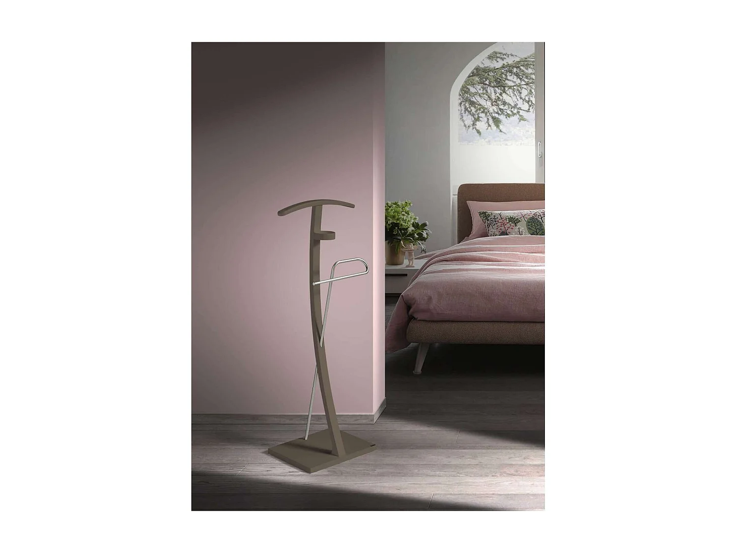 Galan 396 herraje cromo satinado lacado moka, 113 cm(alto)40 cm(ancho)28 cm(largo)