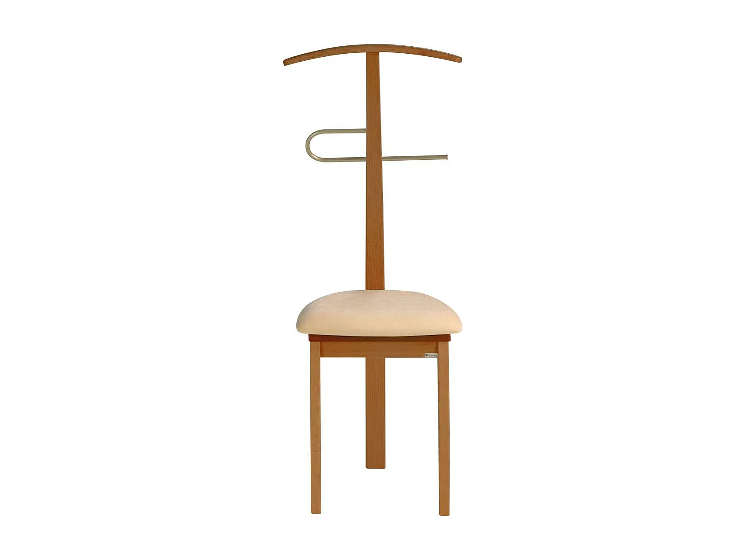Galán 364 con asiento herrajes cromado satinado lacado en cerezo, 108 cm(alto)46 cm(ancho