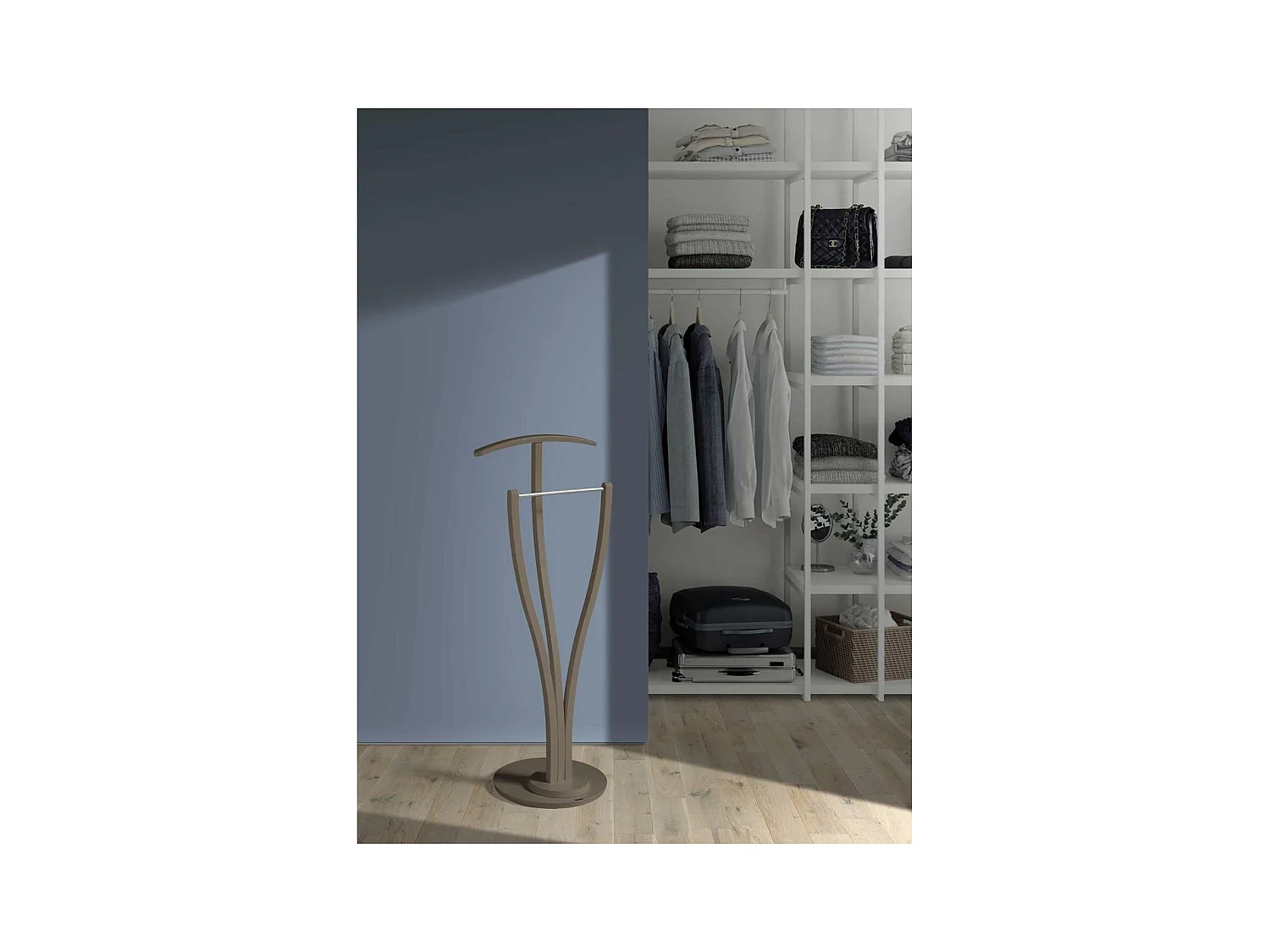 Galan 389 herraje cromo satinado lacado moka,114 cm(alto)47 cm(ancho)37 cm(largo)