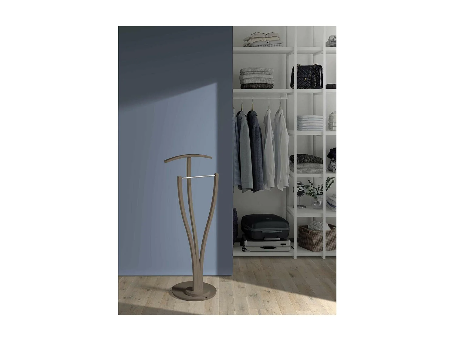 Galan 389 herraje cromo satinado lacado moka,114 cm(alto)47 cm(ancho)37 cm(largo)