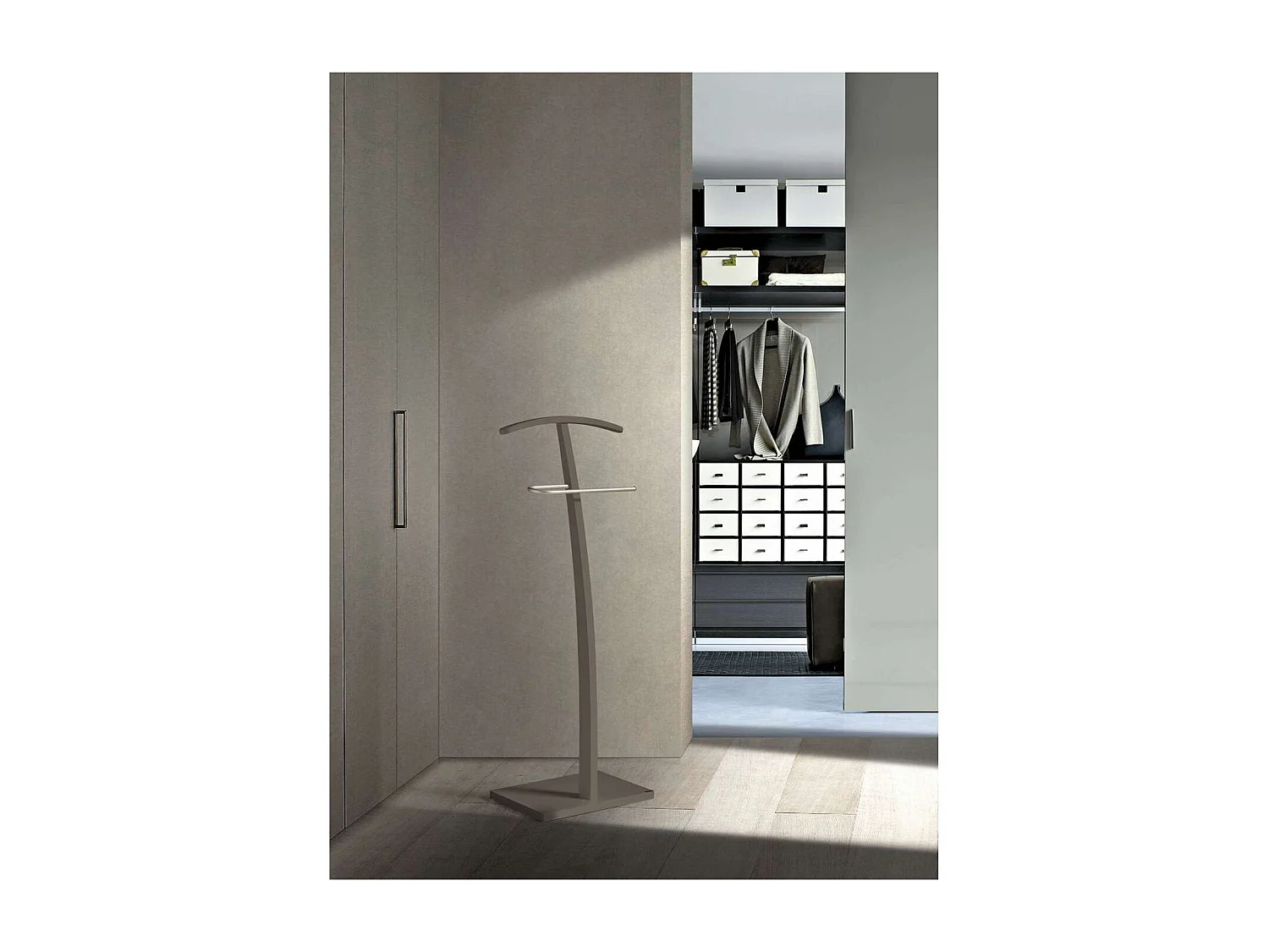 Galan 395 herraje cromo satinado lacado moka, 113 cm(alto)45 cm(ancho)28 cm(largo)