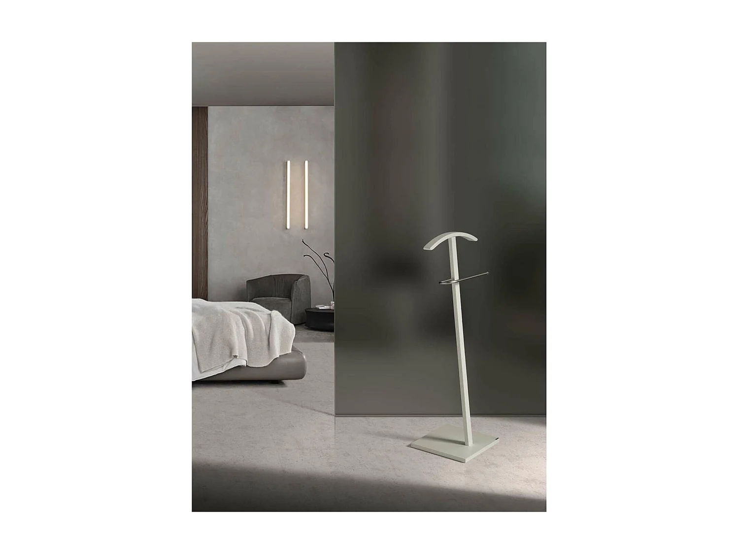 Galán 302 herraje cromo satinado lacado visón, 112 cm(alto)46 cm(ancho)32 cm(largo)