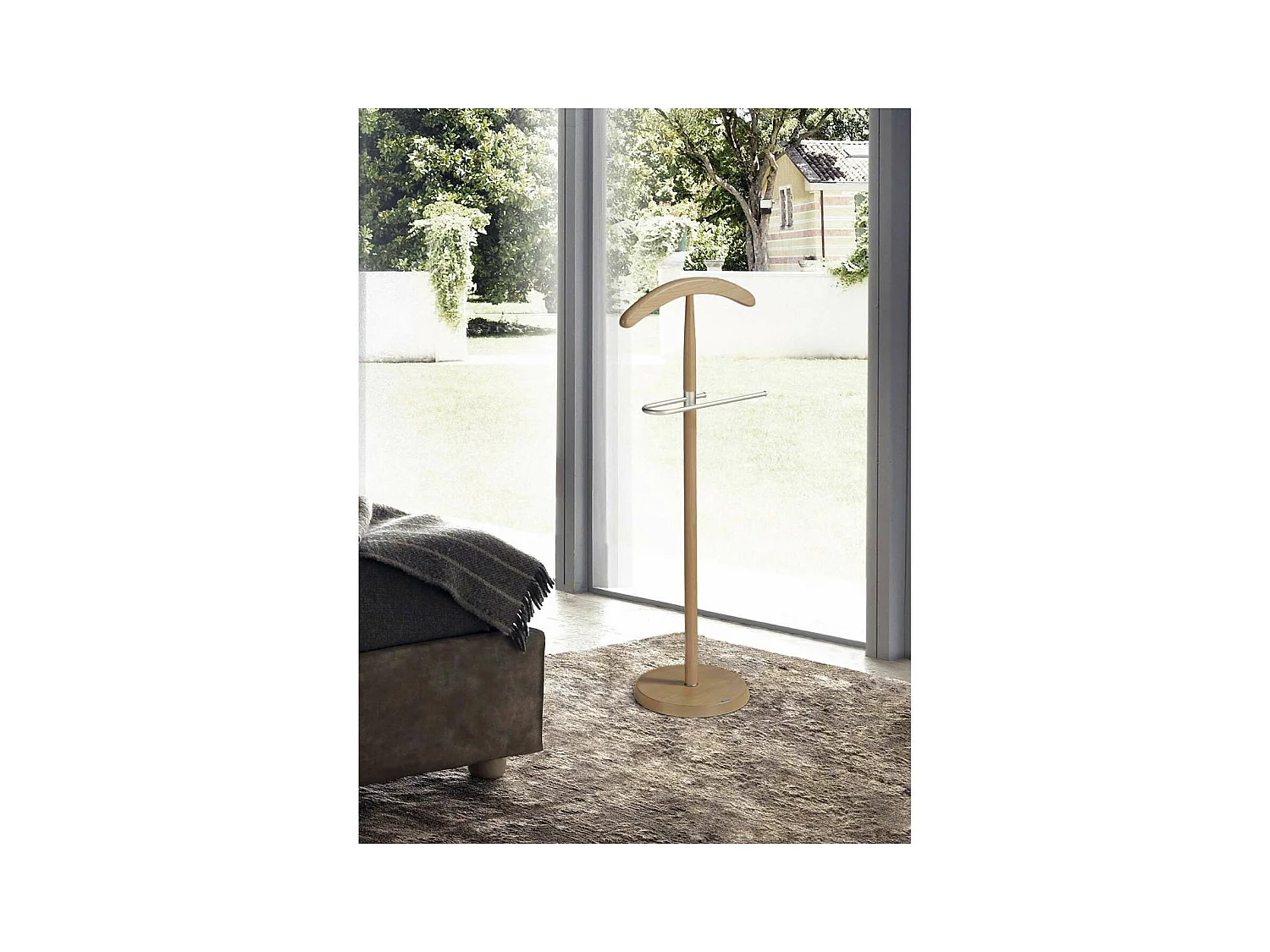 Galan 306 herraje cromo satinado lacado roble, 110 cm(alto)44 cm(ancho)30 cm(largo)