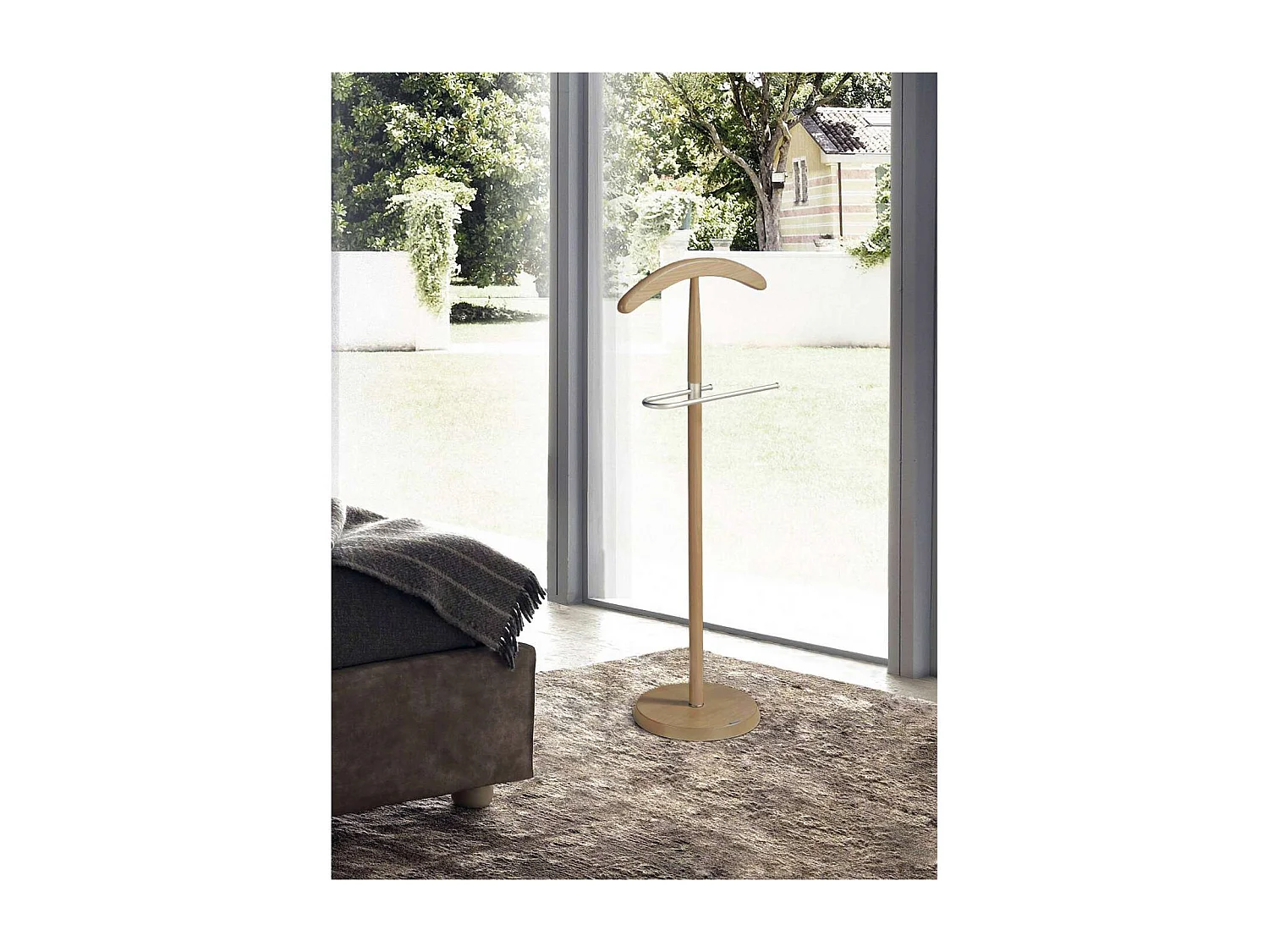 Galan 306 herraje cromo satinado lacado roble, 110 cm(alto)44 cm(ancho)30 cm(largo)