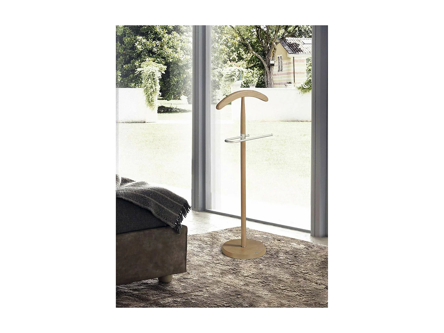 Galan 306 herraje cromo satinado lacado roble, 110 cm(alto)44 cm(ancho)30 cm(largo)