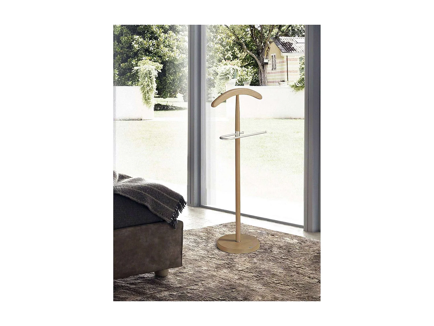 Galan 306 herraje cromo satinado lacado roble, 110 cm(alto)44 cm(ancho)30 cm(largo)
