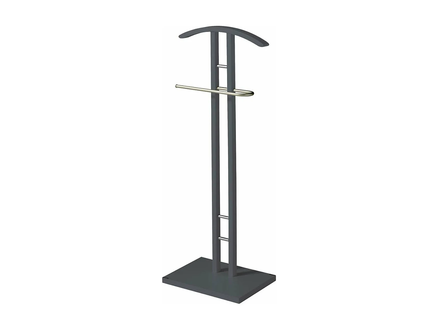 Galán 372 herraje cromo satinado lacado azabache, 111 cm(alto)46 cm(ancho)28 cm(largo)