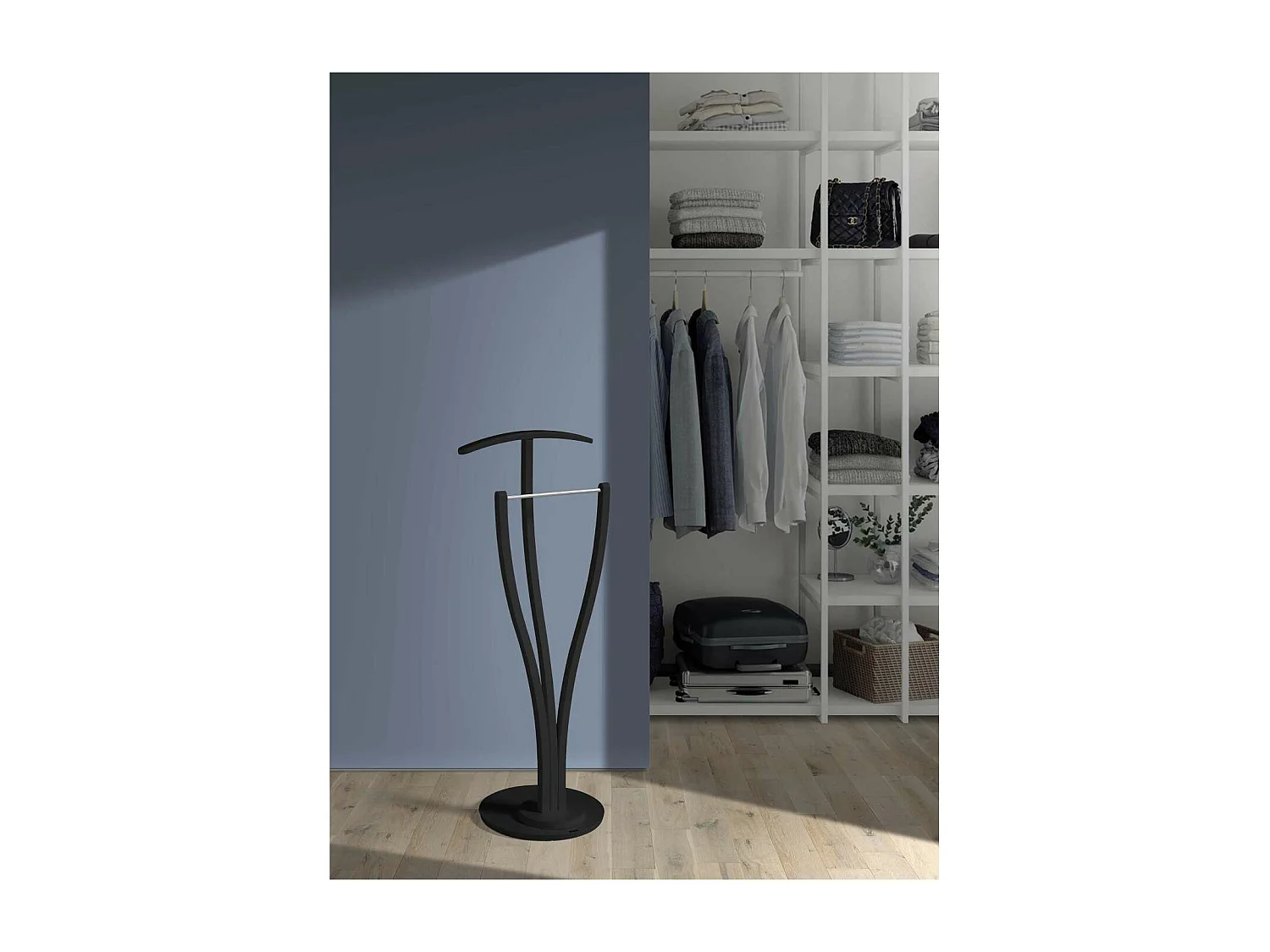 Galan 389 herraje cromo satinado lacado negro,114 cm(alto)47 cm(ancho)37 cm(largo)