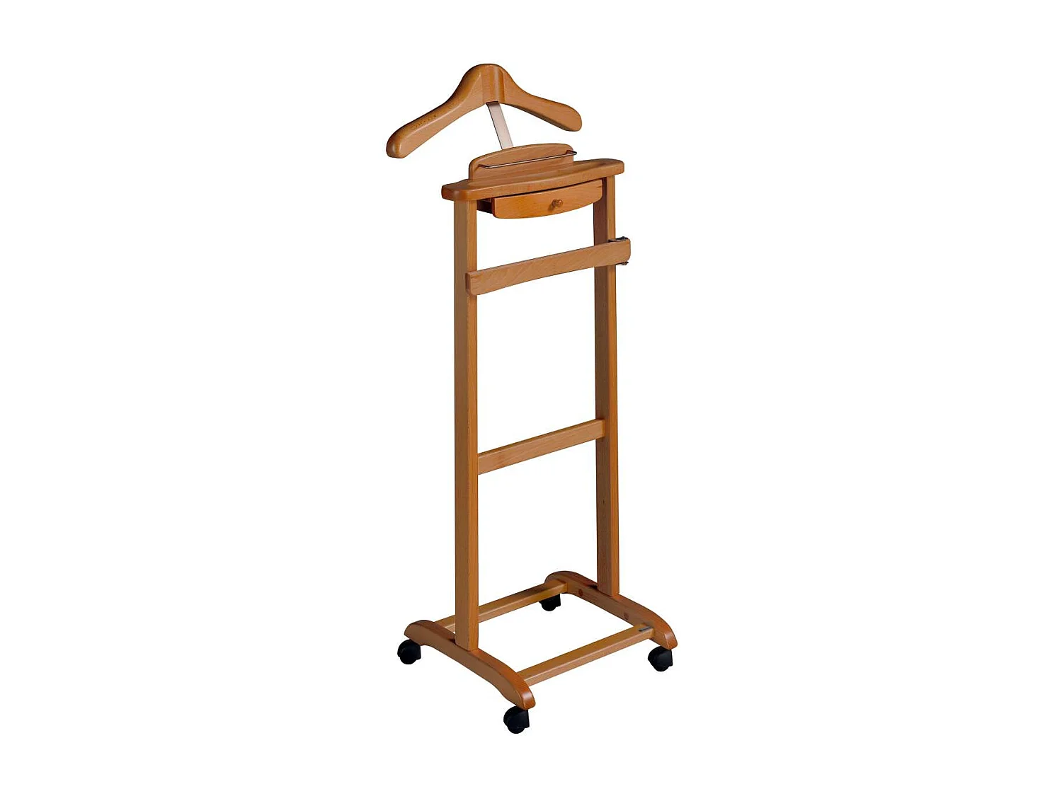 Galán de noche clásico 353 lacado en color cerezo, 110cm(alto) 47cm(ancho) 35cm(largo)