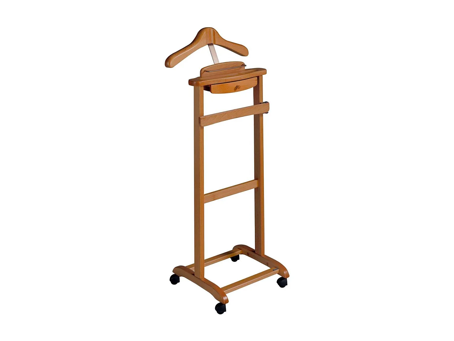 Galán de noche clásico 353 lacado en color cerezo, 110cm(alto) 47cm(ancho) 35cm(largo)