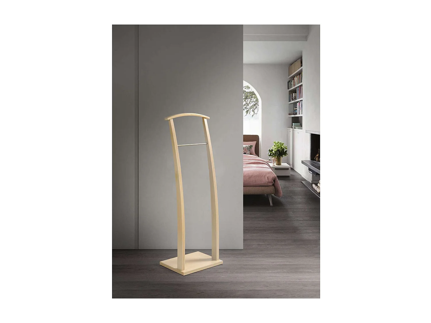 Galán 385 herraje cromo satinado lacado roble cambrian, 117 cm(alto)40 cm(ancho)28 cm(lar