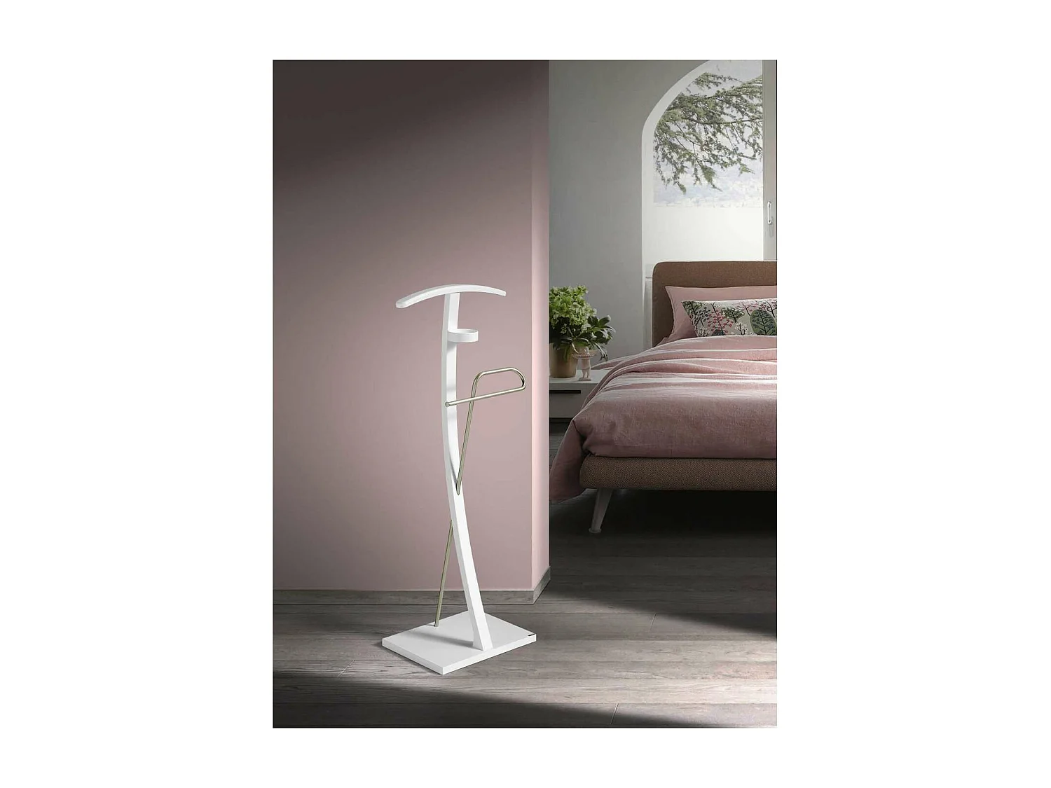 Galan 396 herraje cromo satinado lacado blanco, 113 cm(alto)40 cm(ancho)28 cm(largo)