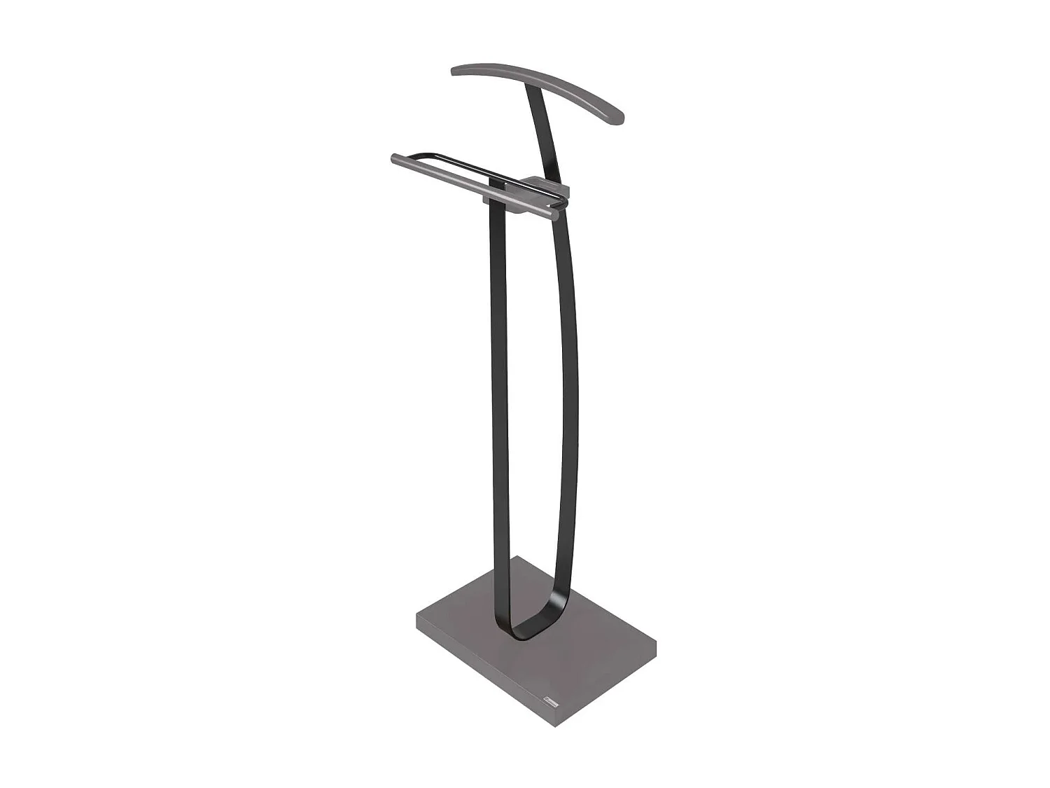 Galán 375 acabado lacado en color gris/negro, 115cm(alto) 48cm(ancho) 30cm(largo)