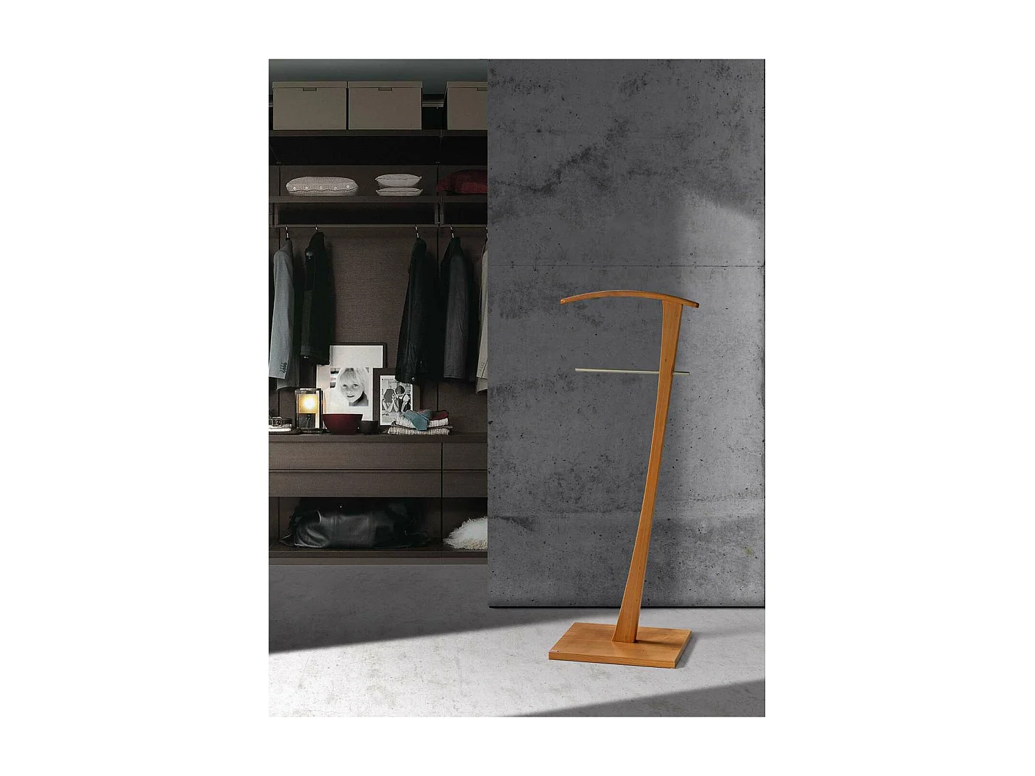 Galán 310 herraje cromo satinado lacado cerezo, 115cm(alto) 48cm(ancho) 28cm(largo)