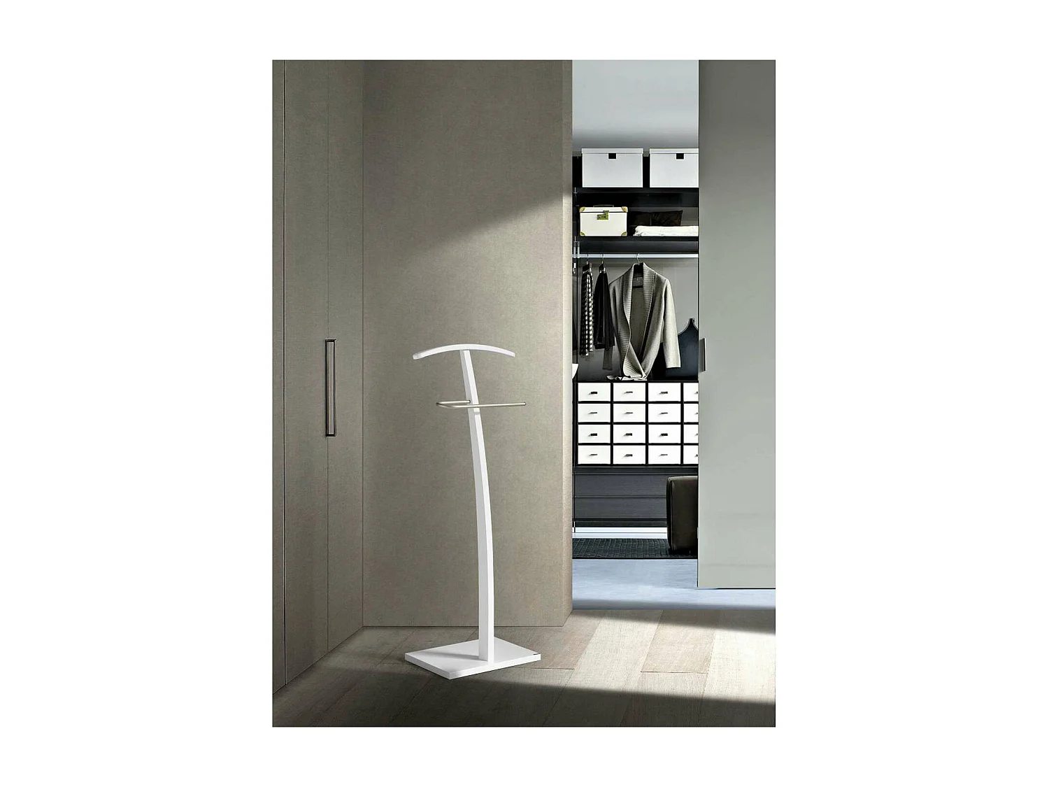 Galan 395 herraje cromo satinado lacado blanco, 113 cm(alto)45 cm(ancho)28 cm(largo)