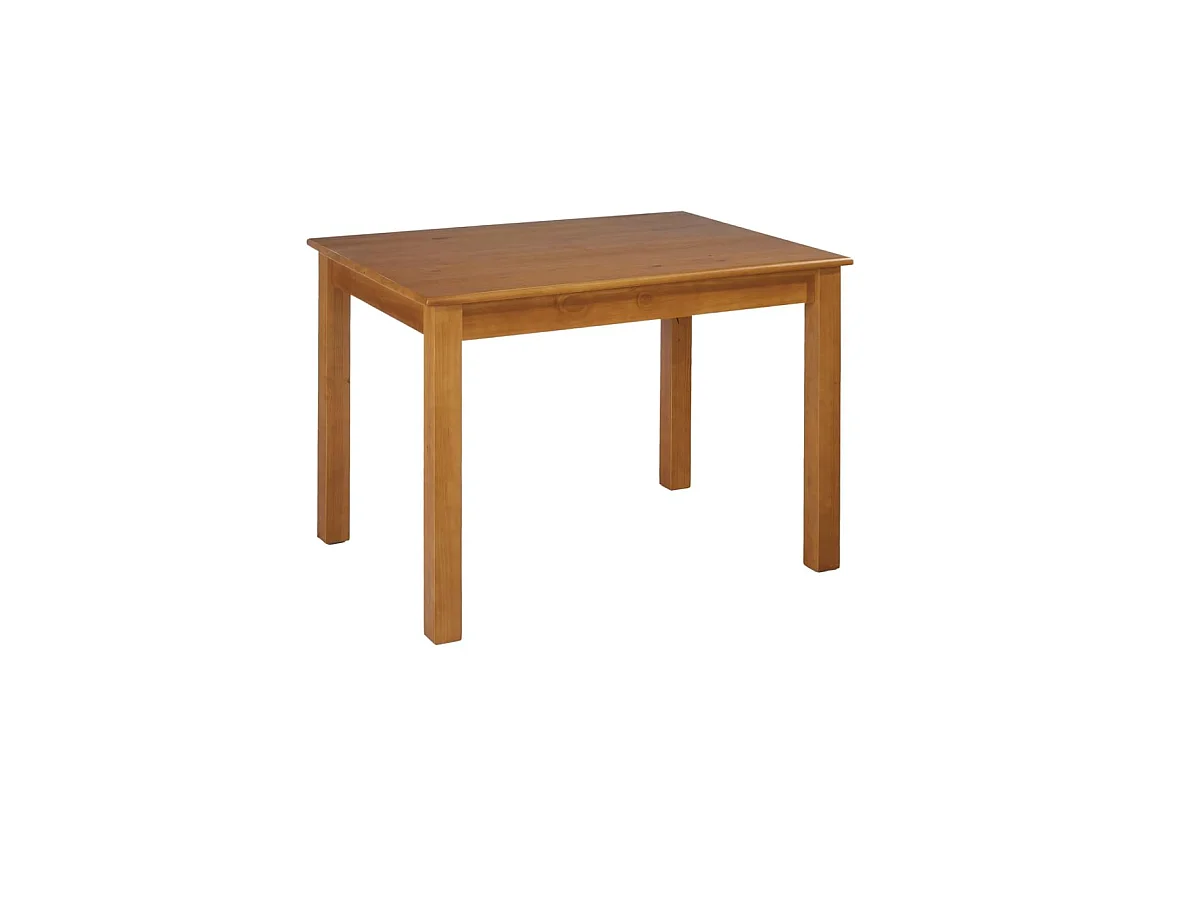 Mesa fija de comedor en Madera Maciza 73 cm(alto)120 cm(ancho)80 cm(largo)