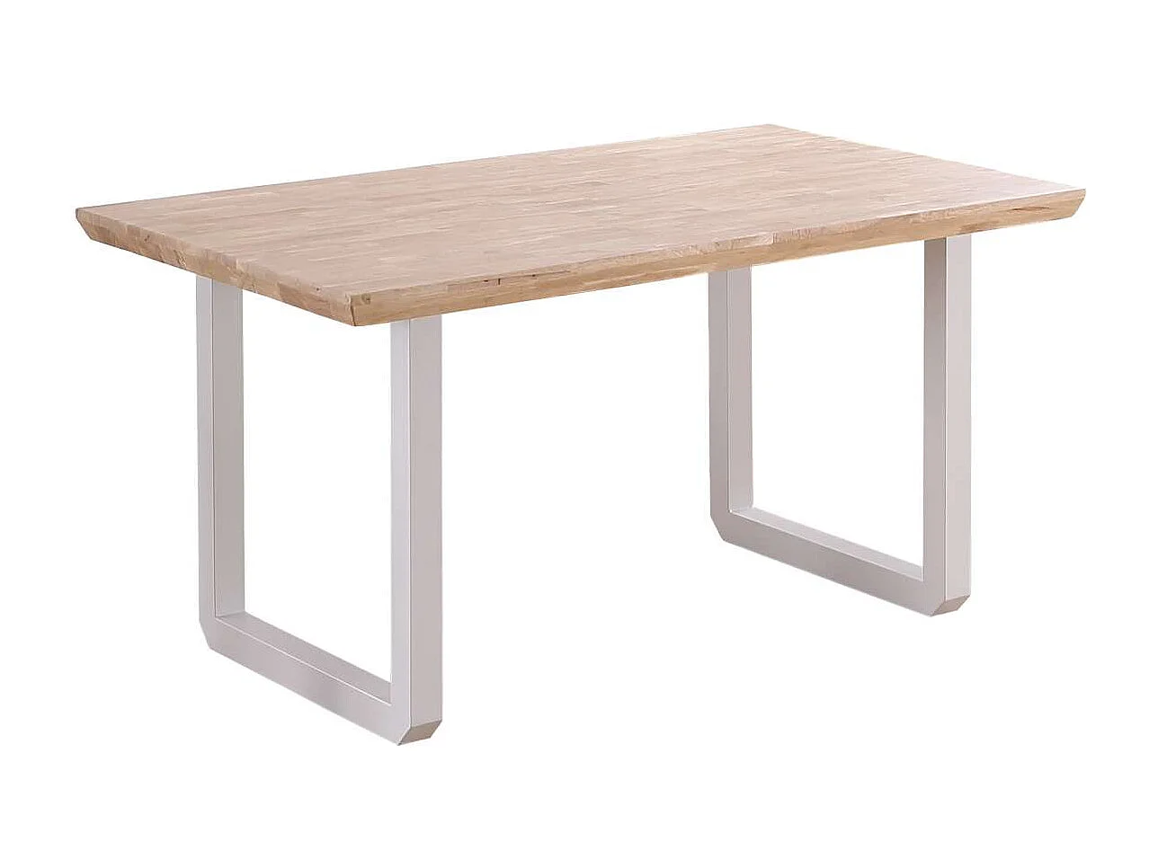 Mesa de comedor fija Roma Roble nordish/blanco  77 cm(alto)150 cm(ancho)90 cm(largo)