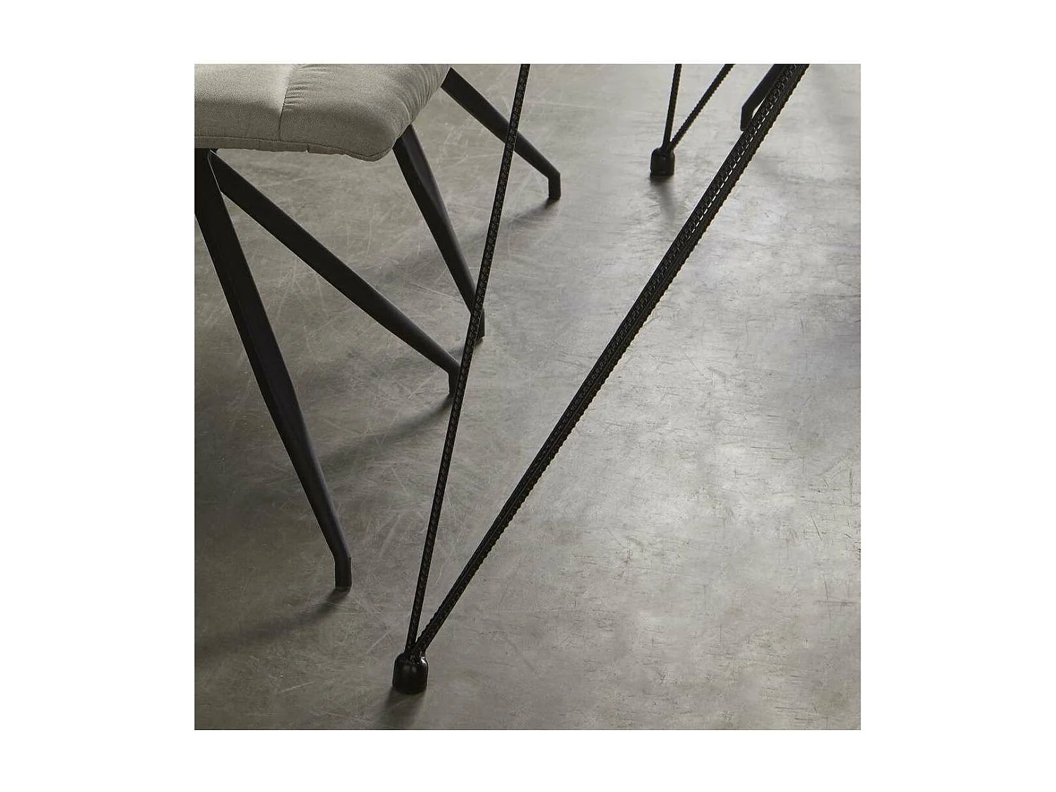 Mesa para cocina, comedor Md-Sally tapa cristal transparente, 140cm(ancho) 75cm(altura) 90