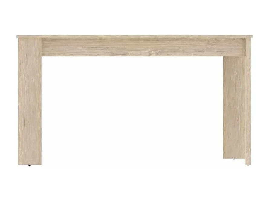 Mesa para salón fija Harley acabado natural, 77 cm(alto)138,5cm(ancho)81 cm(largo)