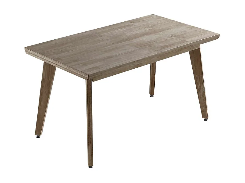 Mesa de comedor fija Genova acabado Roble Honey, 76cm(alto) 150cm(ancho) 90cm(largo)
