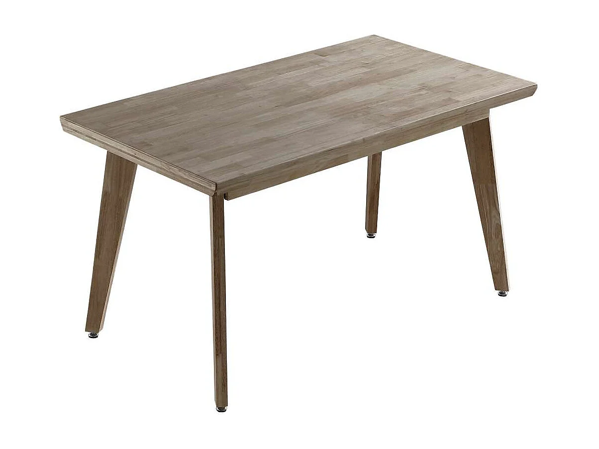 Mesa de comedor fija Genova acabado Roble Honey, 76cm(alto) 150cm(ancho) 90cm(largo)