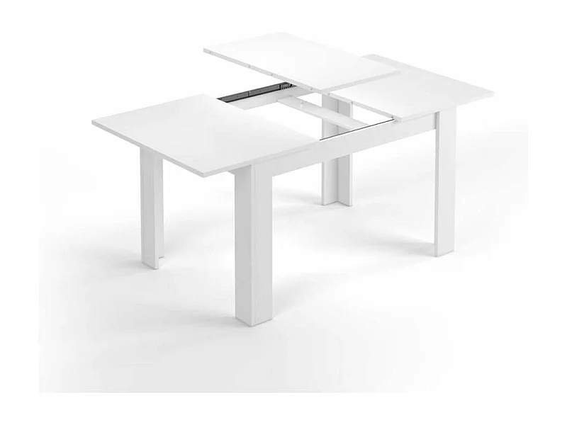 Mesa comedor extensible Paris en color blanco artik 78 cm(alto)140-190 cm(ancho)90 cm(larg