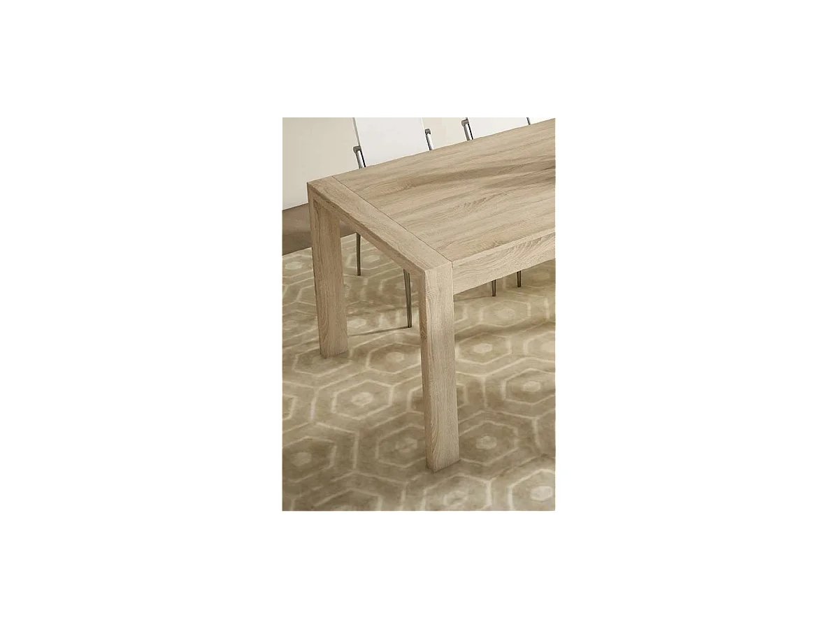 Mesa extensible Zujar acabado cambrian. 130/200 x 90 cm x 76 cm