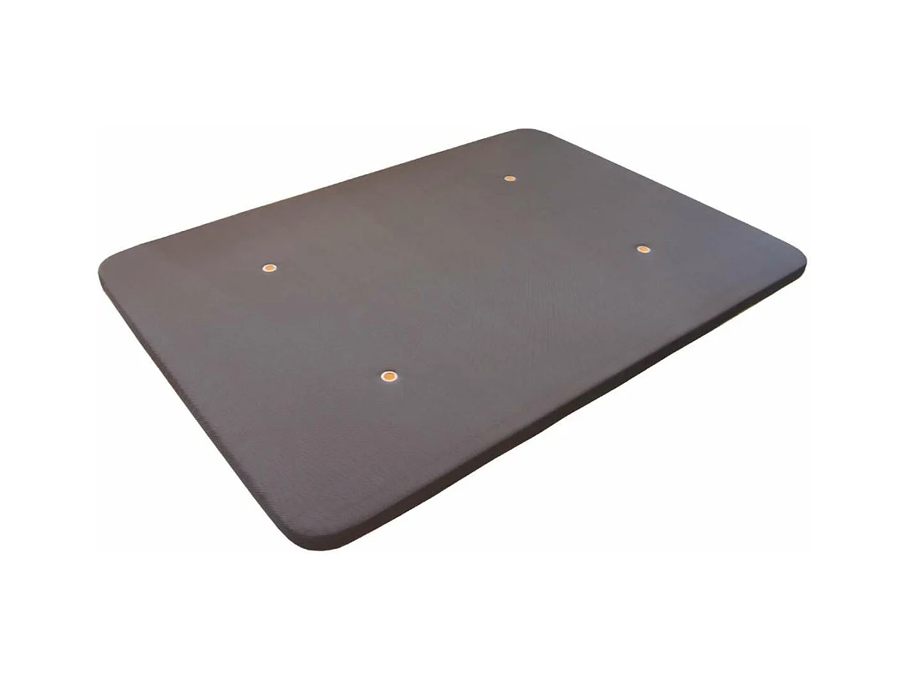 Base tapizada Roma tapizado tela 3d gris con 4 patas de 80x190.