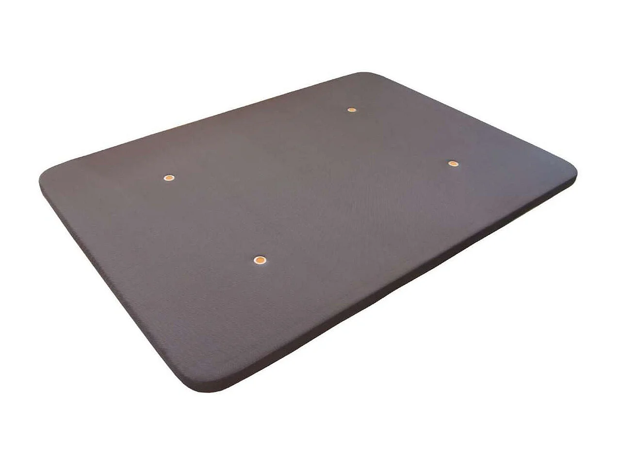 Base tapizada Roma tapizado tela 3d gris con 6 patas de 150x190.