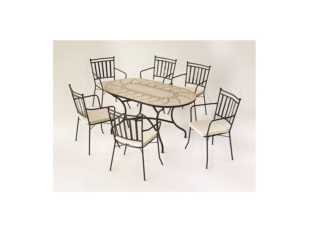 Pack de 4 sillones acero Shifa-3BR negro apilable con cojín 90 cm(alto) 54 cm(ancho)54 cm