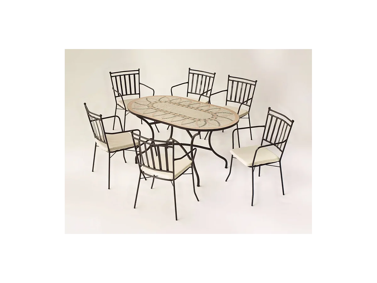 Pack de 4 sillones acero Shifa-3BR negro apilable con cojín 90 cm(alto) 54 cm(ancho)54 cm